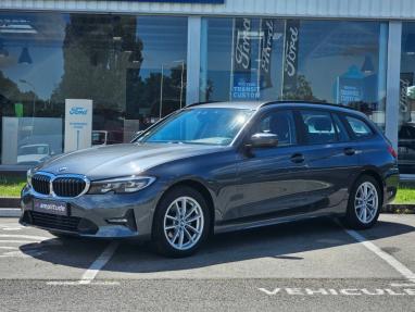 Voir le détail de l'offre de cette BMW Série 3 Touring 318dA MH 150ch Lounge de 2021 en vente à partir de 357.05 €  / mois