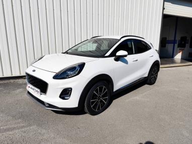 Voir le détail de l'offre de cette FORD Puma 1.0 EcoBoost 125ch mHEV Titanium 6cv de 2020 en vente à partir de 216.99 €  / mois