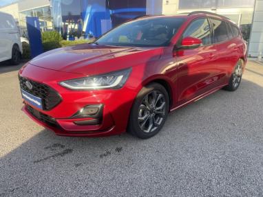 Voir le détail de l'offre de cette FORD Focus SW 1.0 Flexifuel mHEV 125ch ST-Line X de 2022 en vente à partir de 267.38 €  / mois