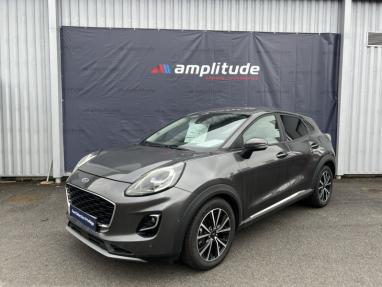 Voir le détail de l'offre de cette FORD Puma 1.0 EcoBoost 125ch mHEV Titanium 6cv de 2021 en vente à partir de 219.72 €  / mois