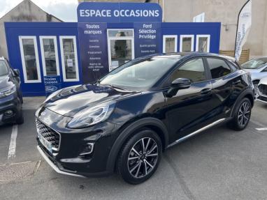 Voir le détail de l'offre de cette FORD Puma 1.0 Flexifuel 125ch S&S mHEV Titanium Business de 2022 en vente à partir de 217.34 €  / mois