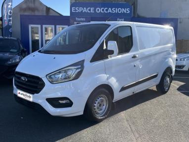 Voir le détail de l'offre de cette FORD Transit Custom Fg 300 L1H1 2.0 EcoBlue 130 Trend Business 7cv de 2022 en vente à partir de 305.13 €  / mois