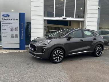 Voir le détail de l'offre de cette FORD Puma 1.0 Flexifuel 125ch S&S mHEV Titanium de 2024 en vente à partir de 244.67 €  / mois