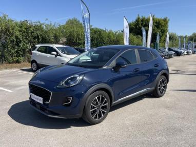 Voir le détail de l'offre de cette FORD Puma 1.0 Flexifuel 125ch S&S mHEV Titanium de 2023 en vente à partir de 206.18 € / mois