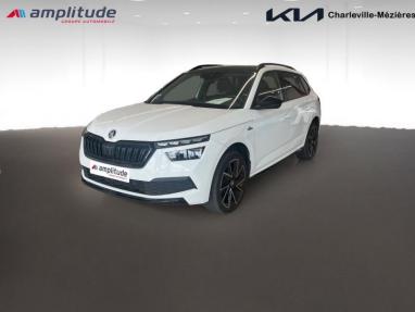 Voir le détail de l'offre de cette SKODA Kamiq 1.0 TSI Evo 110ch Monte-Carlo de 2023 en vente à partir de 23 299 € 