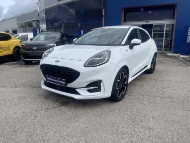 Voir le détail de l'offre de cette FORD Puma 1.0 EcoBoost 155ch S&S mHEV ST-Line X Powershift de 2022 en vente à partir de 244.98 € / mois