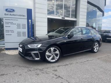 Voir le détail de l'offre de cette AUDI A4 Avant 35 TDI 163ch S line S tronic 7 9cv de 2022 en vente à partir de 366.34 €  / mois