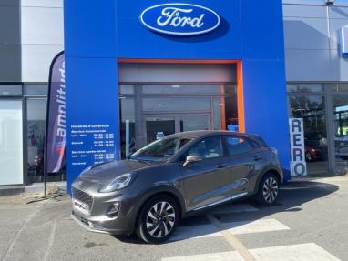 Voir le détail de l'offre de cette FORD Puma 1.0 Flexifuel 125ch S&S mHEV Titanium de 2023 en vente à partir de 202.61 €  / mois
