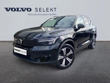 Voir le détail de l'offre de cette VOLVO XC40 Recharge Twin 408ch Ultimate AWD EDT de 2022 en vente à partir de 372.81 €  / mois
